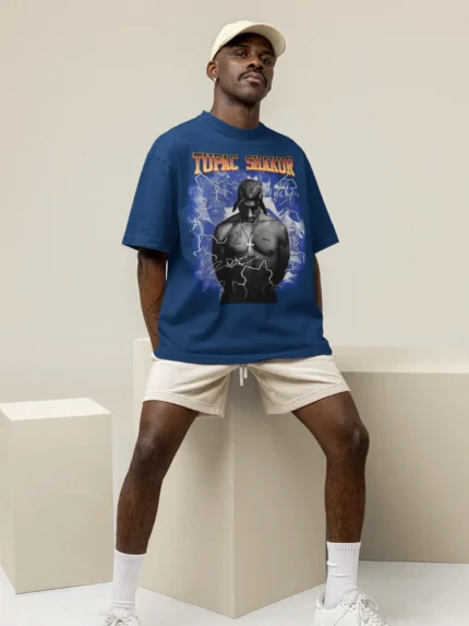 Oversize Tupac Shakur – Lightning Legacy
