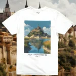 T-Shirt Oversize Premium "Mont-Saint-Michel"