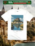 T-Shirt Oversize Premium "Mont-Saint-Michel"