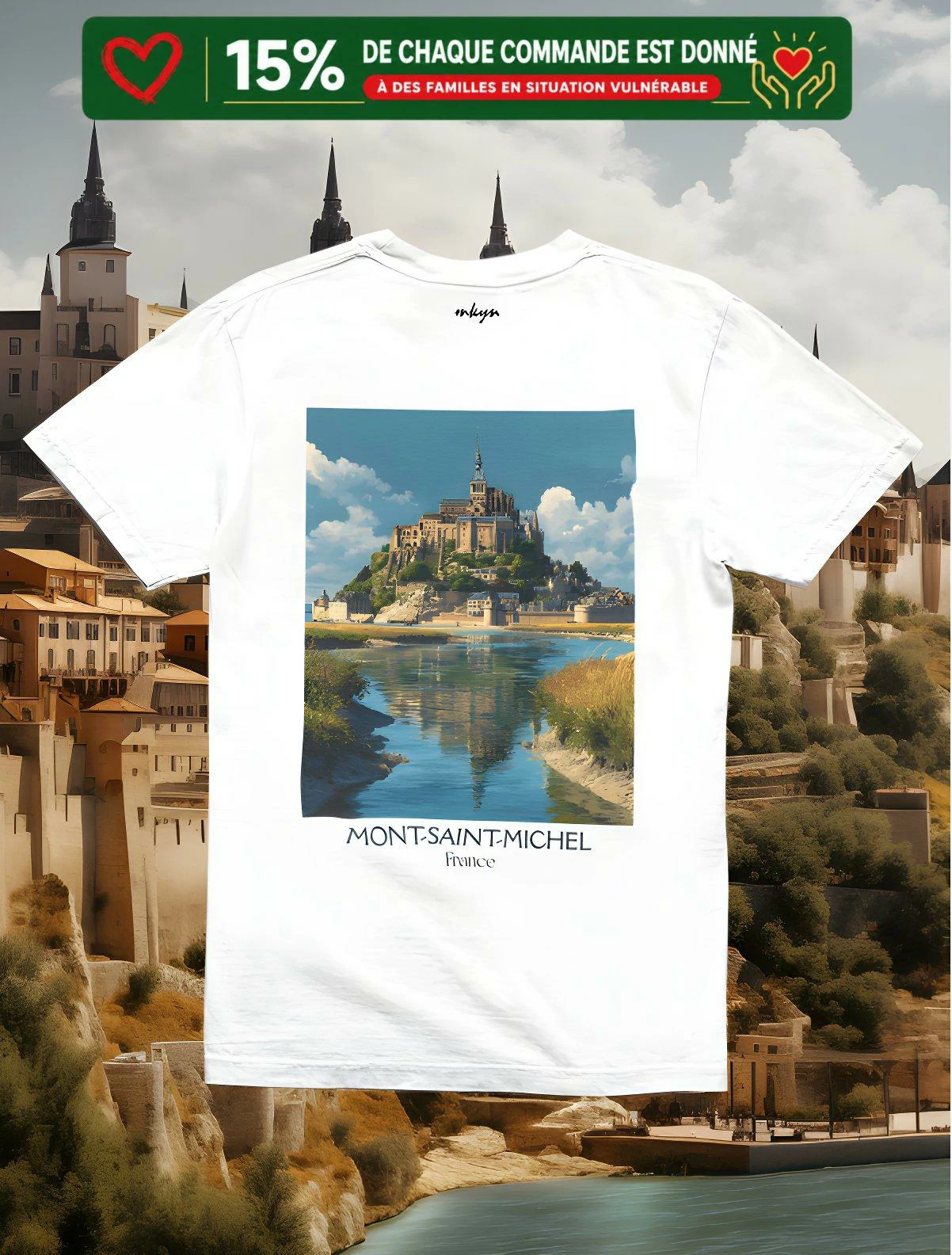 e053f6a75f4c48e1b45c20c0e77c47ae~tplv-t5fjg24jzw-origin-jpeg T-Shirt Oversize Premium "Mont-Saint-Michel" – Image 1