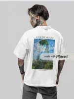 T-shirt Oversize Premium Claude Monet – Image 3