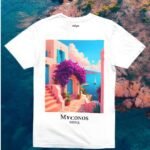 T-Shirt Oversize Premium "Mykonos – Grèce"