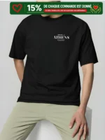 T-Shirt Oversize Premium “Athènes – Grèce” – Image 2